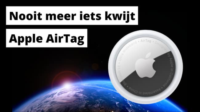 Apple AirTag: raak nooit meer iets kwijt