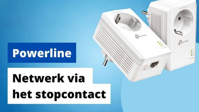 Met de Powerline adapters van TP-link maak jij van je stopcontact een netwerkaansluiting