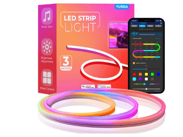 Heb je ooit je huis willen transformeren met een vleugje kleur, een beetje licht, of misschien een hele lichtshow? Het is tijd om kennis te maken met de Yurda Neon LED-strip, een product dat jouw verlichtingsdromen werkelijkheid kan maken.